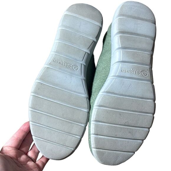 Giesswein merino wool runners green mens 46/or us 13 brat - Picture 6 of 7